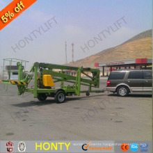 16m working height hydraulic mobile boomlift with high work